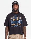 ART GALLERY TEE  (DARK GREY)